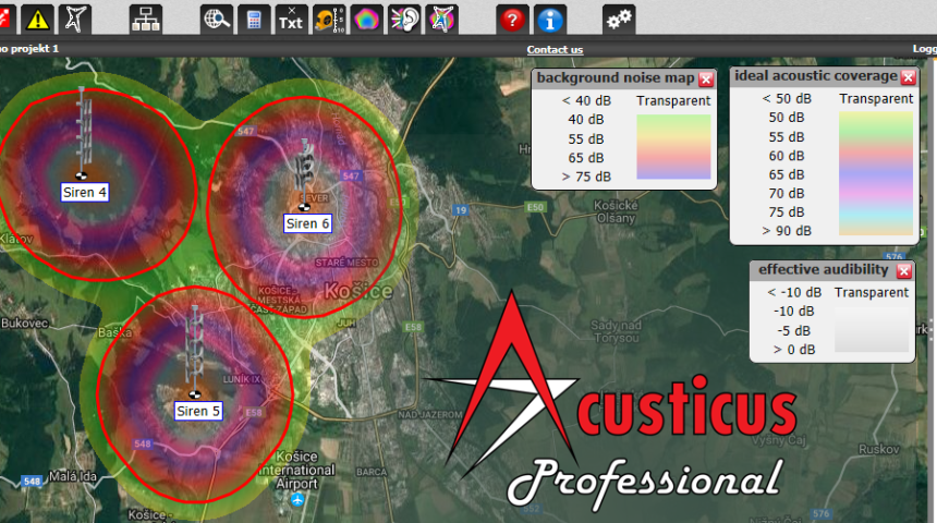How to Estimate and Set up Background Noise Levels in Acusticus