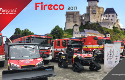 Telegrafia Attending 13th International Fireco 2017 Exhibition in Trencin, Slovakia