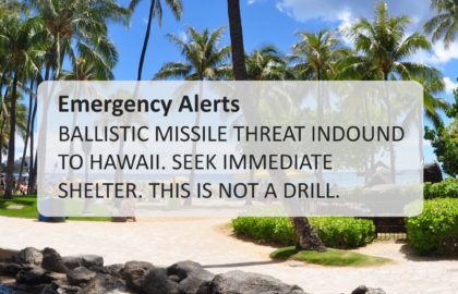 Panic Struck Hawaii. Can It Happen Here Too?