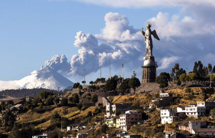 How to Warn the Local Population in Case of a Volcanic Eruption?  Part 1/2: Danger of a Volcanic Eruption in Ecuador