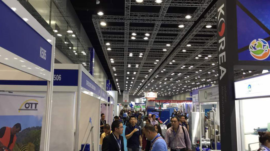 Electronic Siren Gibon 600W at the 10th Edition of ASIAWATER in Kuala Lumpur, Malaysia