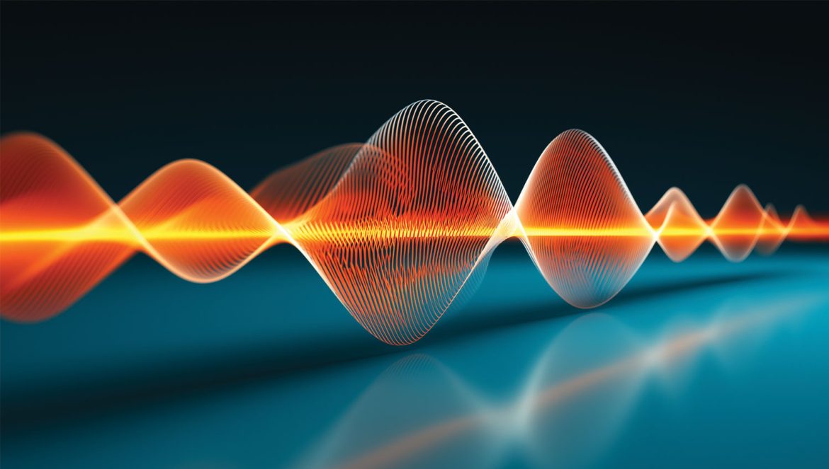 Звуковая волна как символ распространения звука в системах оповещения населения