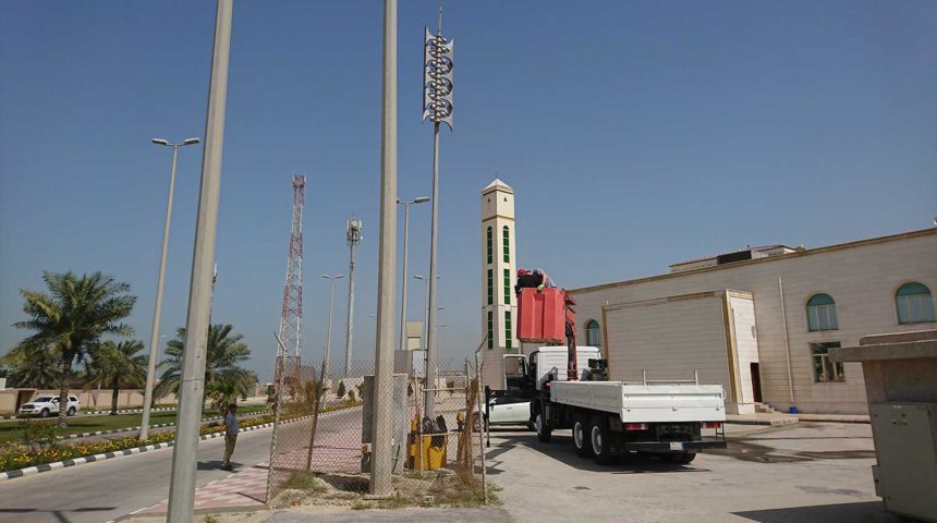 Система оповещения в Порту Короля Абдул-Азиза,  Даммам, Саудовская Аравия