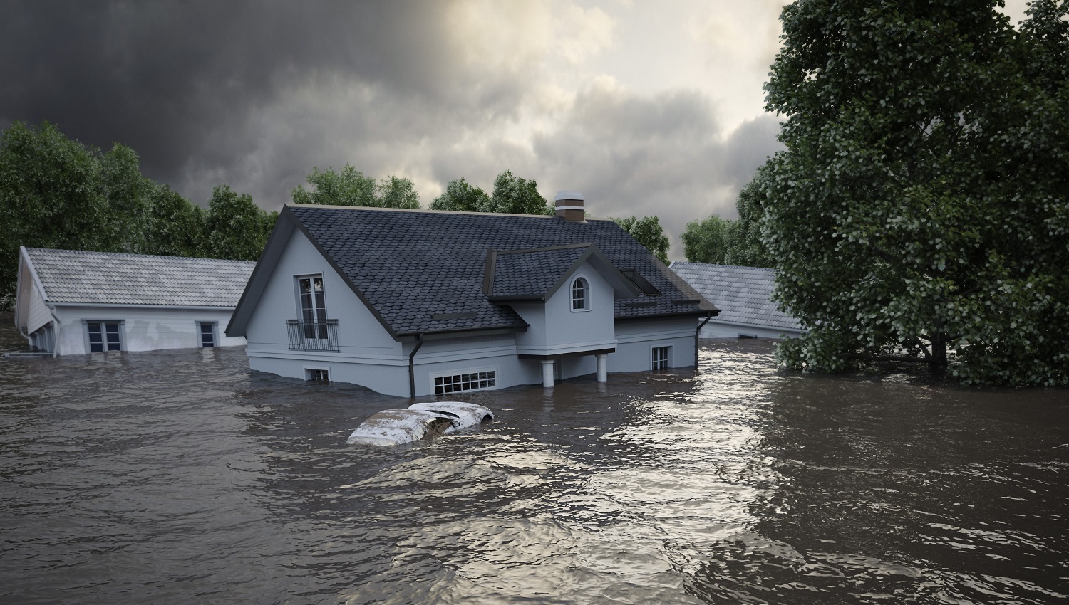 Какую систему оповещения следует использовать в зонах риска наводнений?