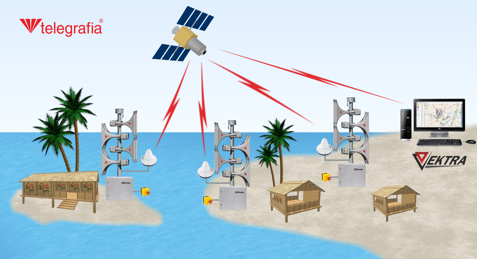 tsunami siren on Lifou