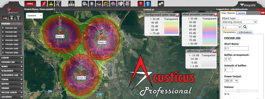 How to Estimate and Set up Background Noise Levels in Acusticus