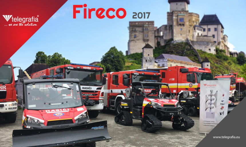 Telegrafia Attending 13th International Fireco 2017 Exhibition in Trencin, Slovakia