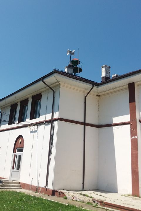 Pavian siren in the earthquake early warning system in Vrancea, Romania