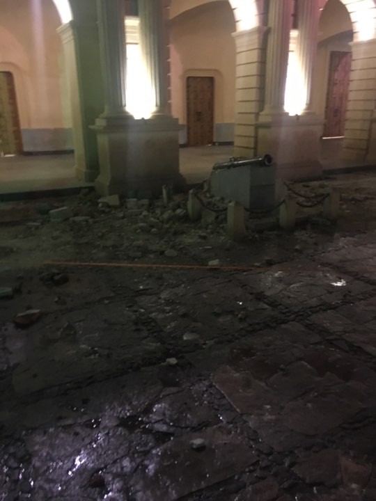 Earthquake damage in Chiapas and Oaxaca, Mexico