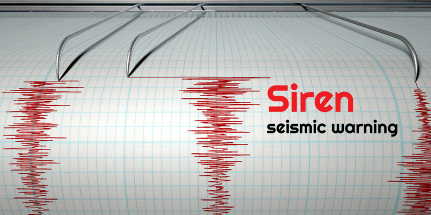 Sirens warn just seconds before the earthquake arrives in Chiapas and Oaxaca, Mexico
