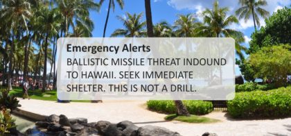 Panic Struck Hawaii. Can It Happen Here Too?