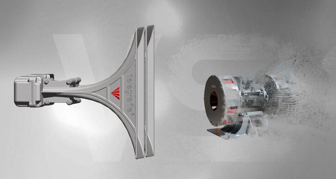 Replace old motor-driven sirens with modern electronic sirens for improved public warning