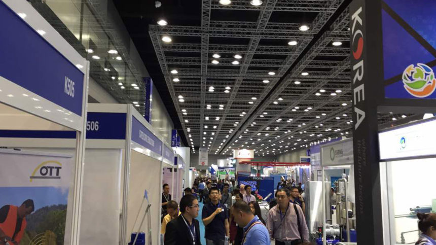 Electronic Siren Gibon 600W at the 10th Edition of ASIAWATER in Kuala Lumpur, Malaysia