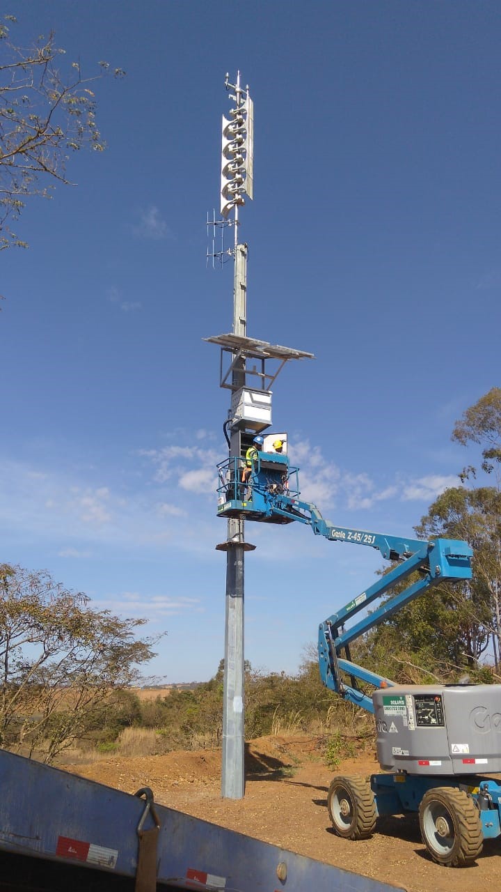 installing sirens for Copebras Brazil