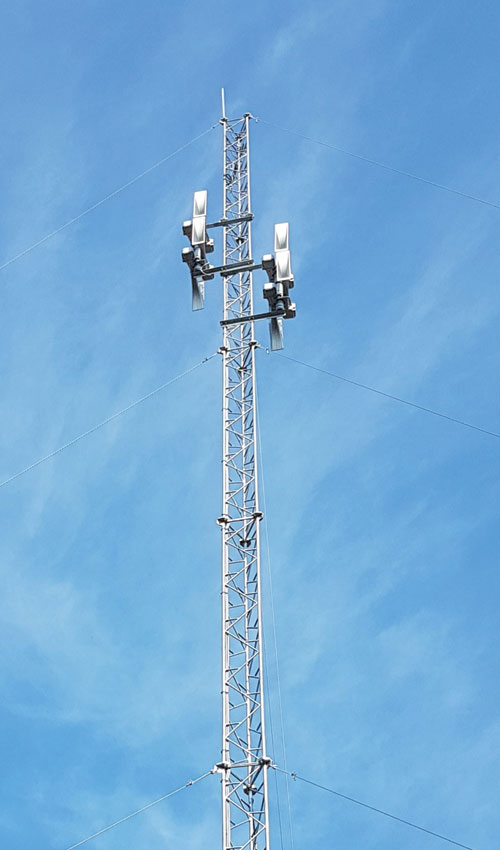 sirens of flood warning systems