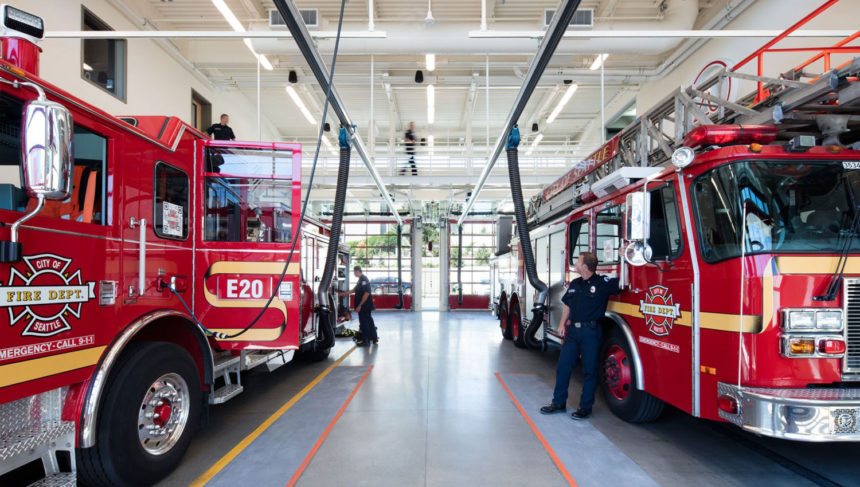 Telegrafia Assists in the Renovation of Fire Stations