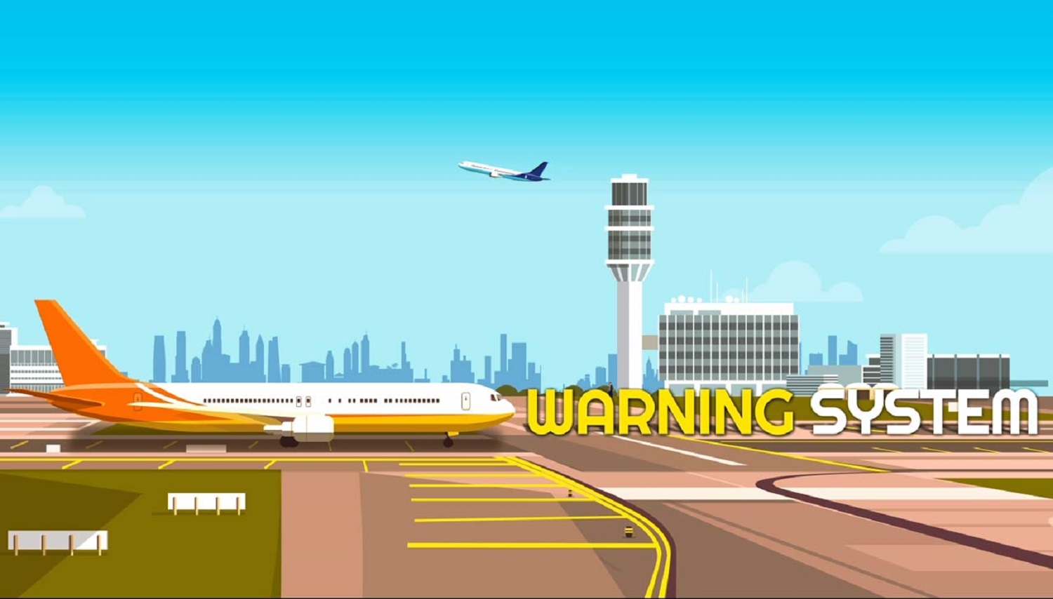Mass warning systems for airports