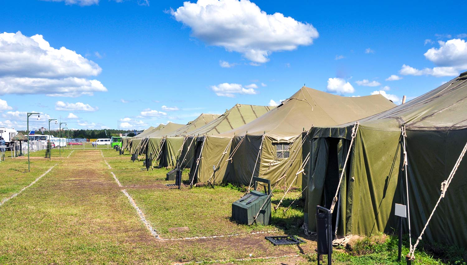 Warning and PA Systems in Military Camps