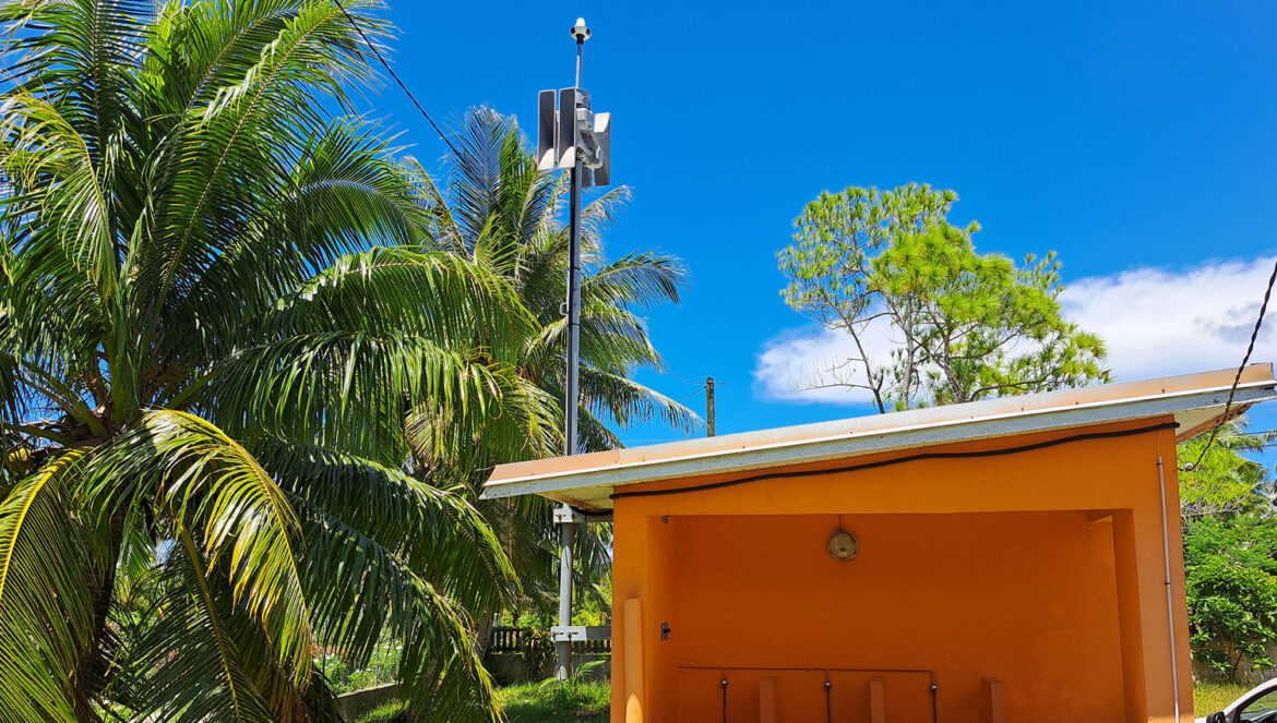 Pavian electronic siren for the tsunami warning system in New Caledonia