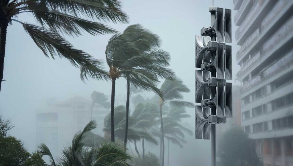 The Role of Electronic Sirens and Acoustic Warning in Hurricane Preparedness