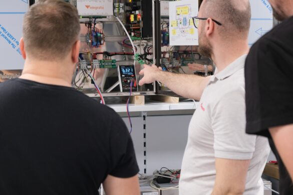 FAT and SAT testing services – engineers verifying control system functionality before commissioning