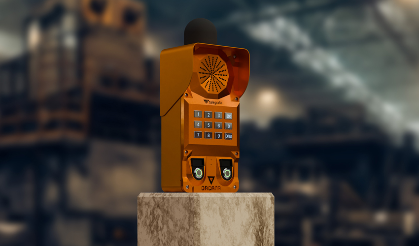 Orcana Industrial Intercom System Orcana industrial intercom for noisy industrial environments